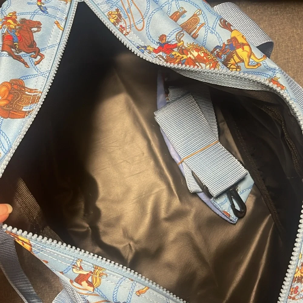 Wildkin Overnight Duffel Bag- Cowboy Bucking Bronco